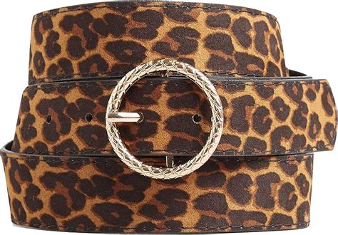 leopard print belt ladies uk.